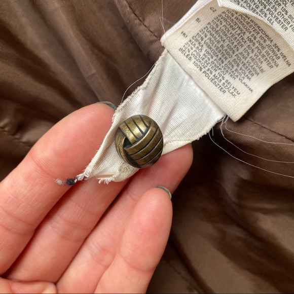 π H&M BROWN HERRINGBONE WOOL BLEND BLAZER JACKET! - Picture 15 of 15